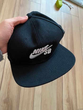 Casquette nike skateboarding noir adulte