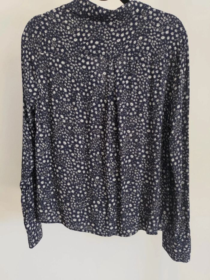 Camaïeu chemise fleurs marine 44 - photo numéro 3