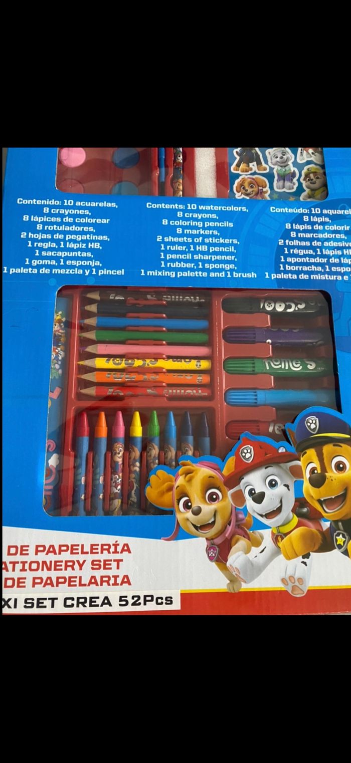 Maxi set de papeterie Pat Patrouille - photo numéro 7