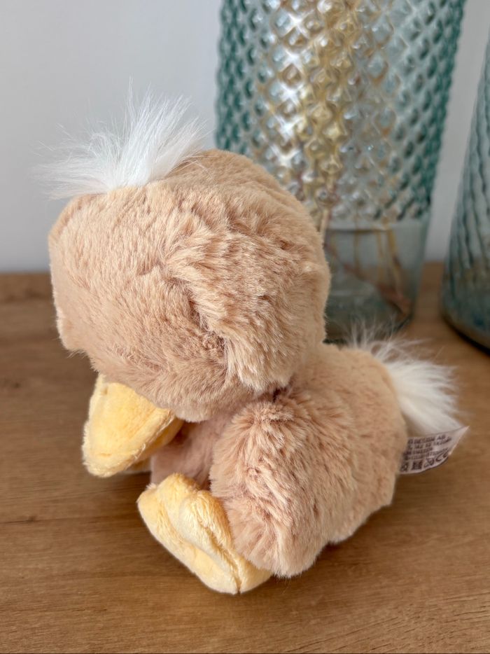 Peluche caneton 16 cm Bukowski très bon état - photo numéro 7