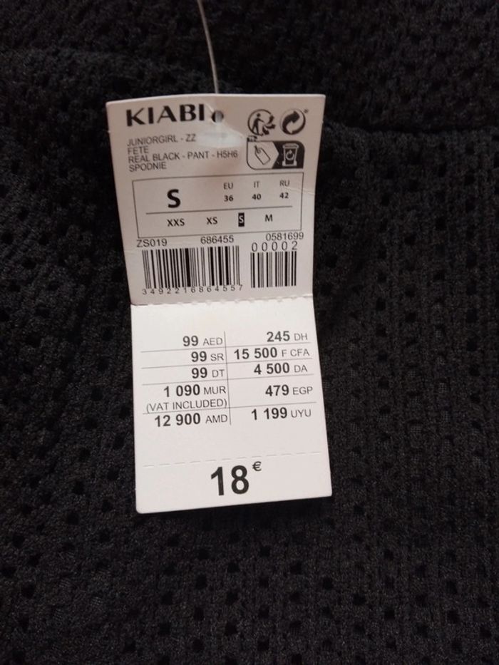 Pantalon bootcut taille haute, kiabi, taille S - photo numéro 4