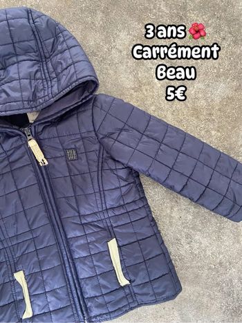 Manteau 🌺 3 ans 🌺 Carrément Beau
