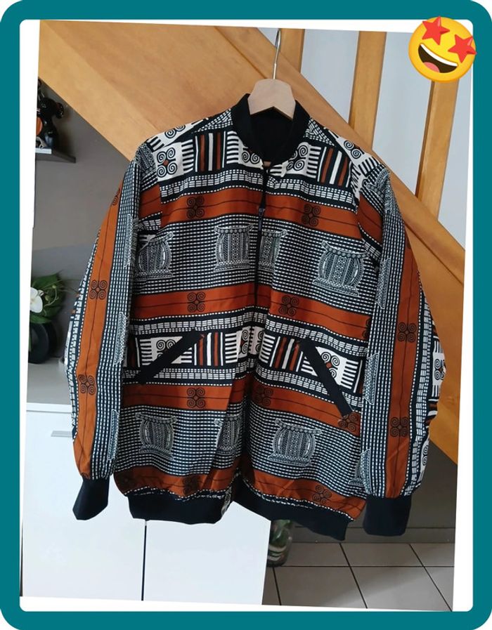 Très Belle Veste Bombers zippée pour L'été Neuve Taille L🌿🌈 - photo numéro 8