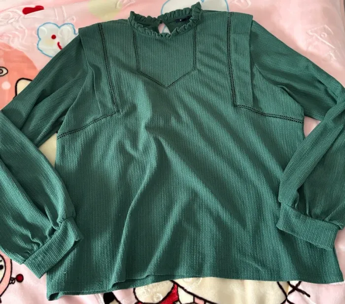 Blouse verte