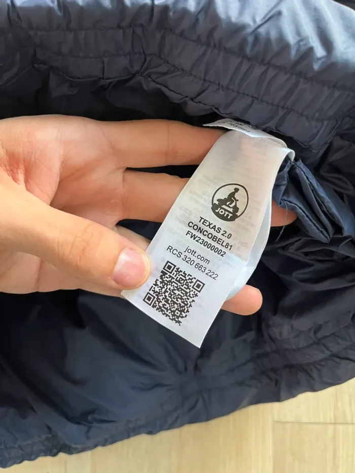 Jott Texas 2.0 Grand Froid Taille XS Bleu Marine - photo numéro 5