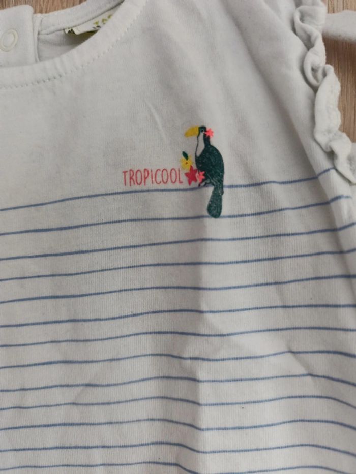 Tee shirt rayé 6 mois - photo numéro 2