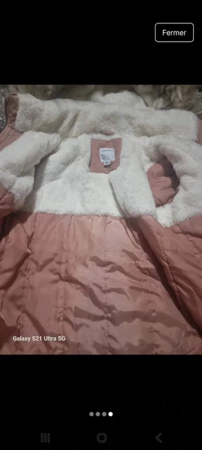 Manteau fourré creeks - photo numéro 2