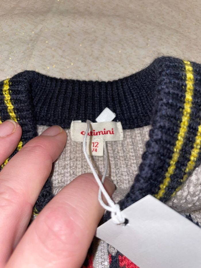 Gilet catimini 12 mois neuf - photo numéro 5