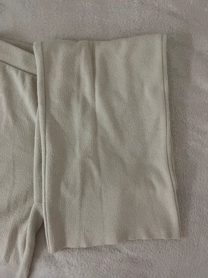 pantalon zara beige - photo numéro 4