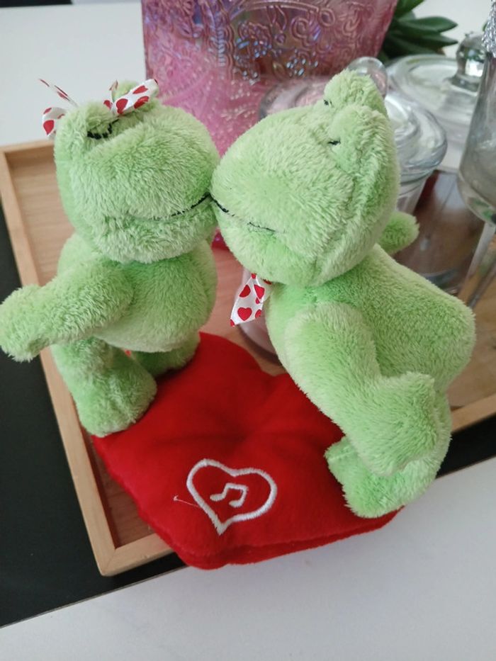 Péluche Grenouille d'amour🌿🎁 - photo numéro 6
