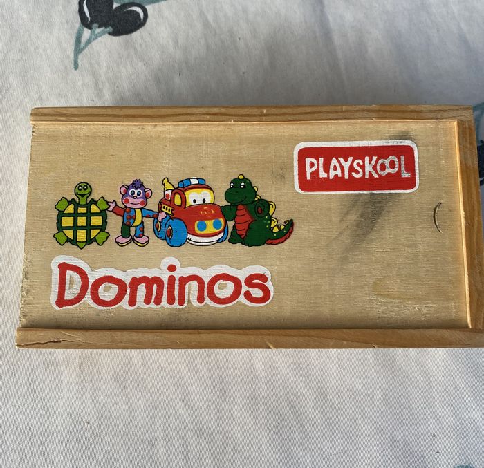 Dominos en bois Playskool