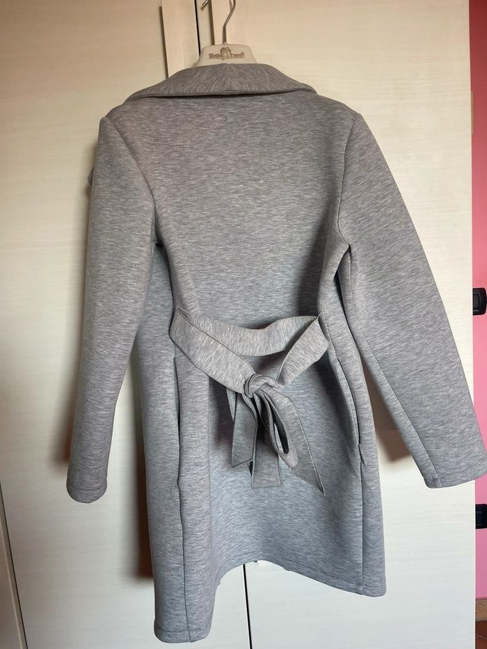 manteau gris - photo numéro 2