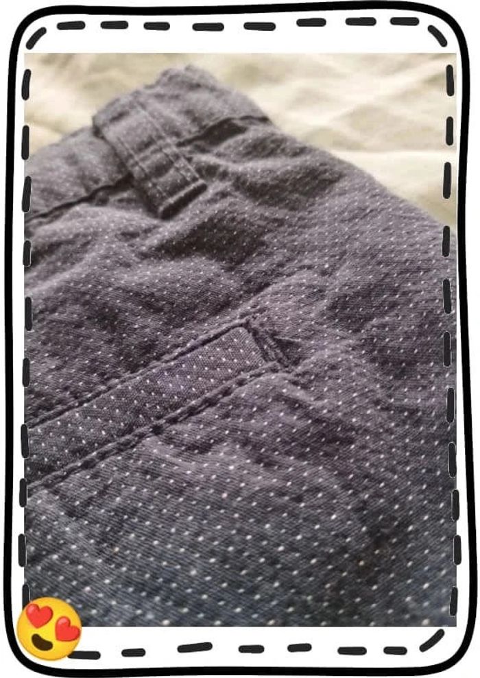 Short / bermuda habillé garçon bleu marine, taille 8-9 ans - photo numéro 4