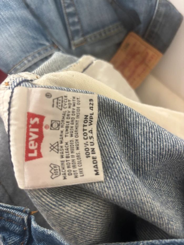 Jean Levi's 501 bleu - Taille 30/36 vintage 1995 - photo numéro 10