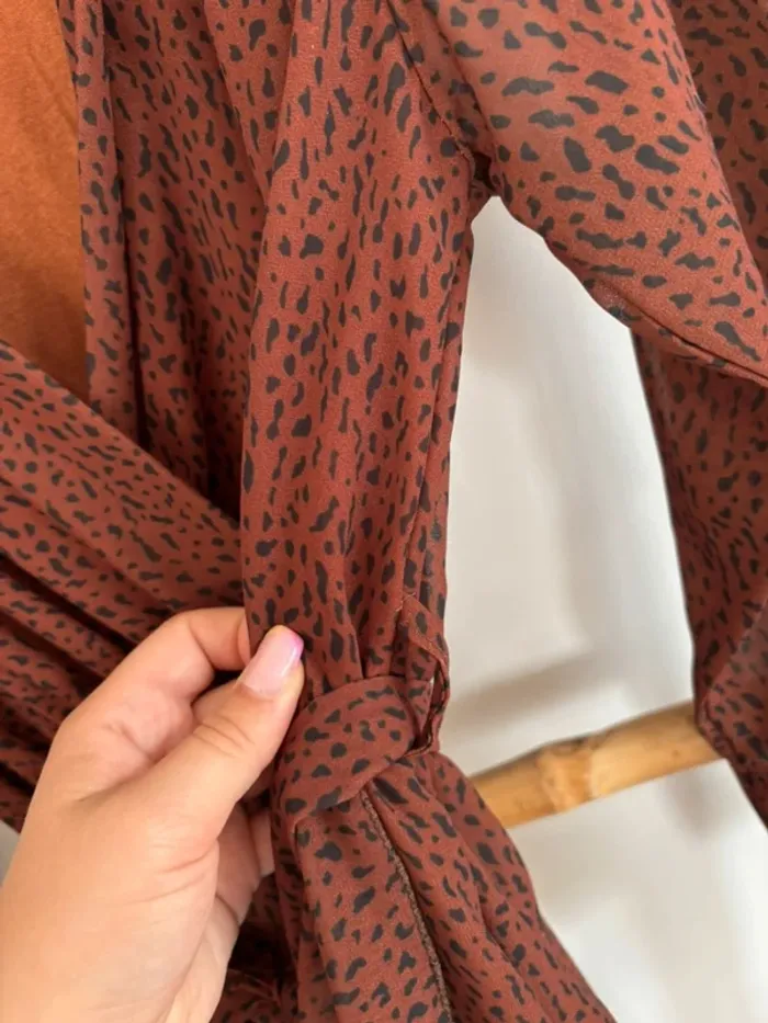 Robe motif léopard taille S - photo numéro 5