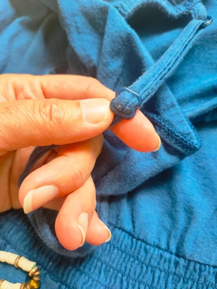 Robe à bretelles bleue 12 ans Kiabi - photo numéro 3