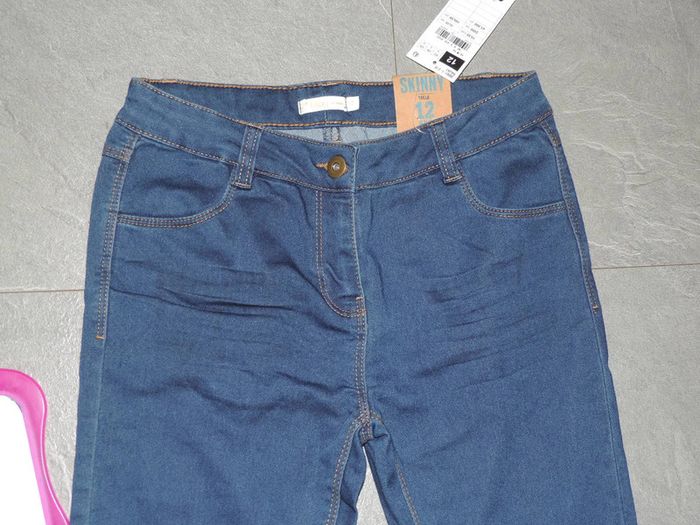 jeans skinny gémo taille 12 ans - photo numéro 2