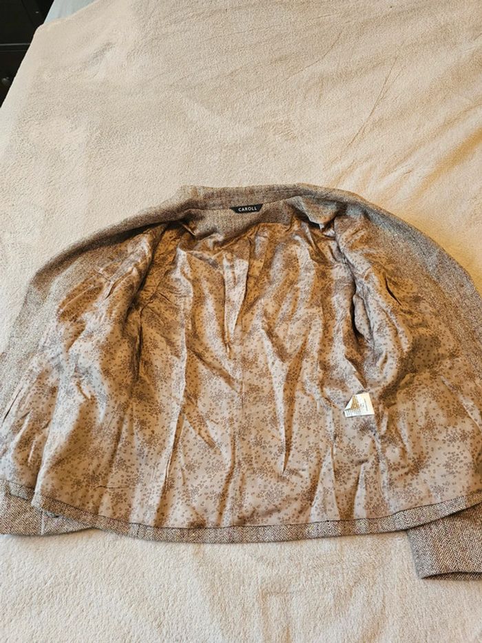 Veste blazer Caroll Taille 40 - photo numéro 7