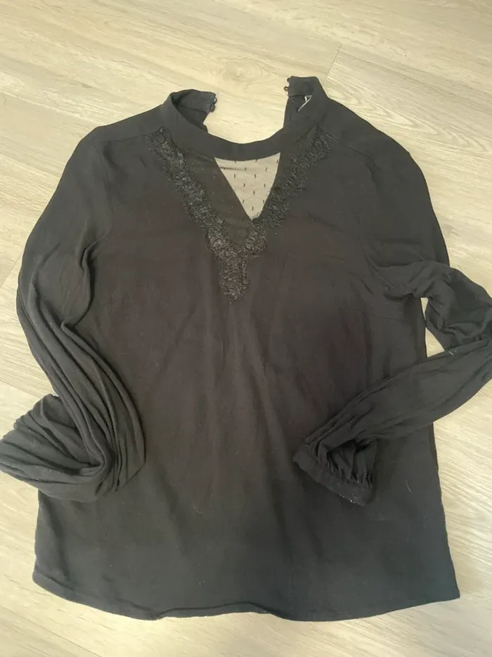 Blouse noire Vero Moda