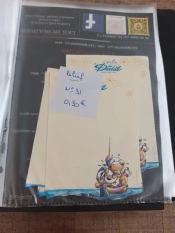 Feuille Diddl relief 31 0,30€