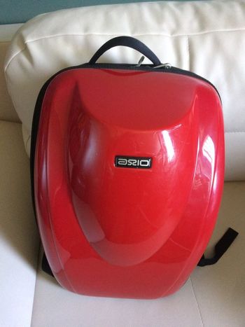 Sac à dos moto Axio rouge