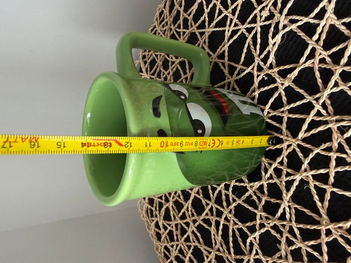 Mug en relief M&M'S Verte 3D tasse céramique 11 cm - photo numéro 5