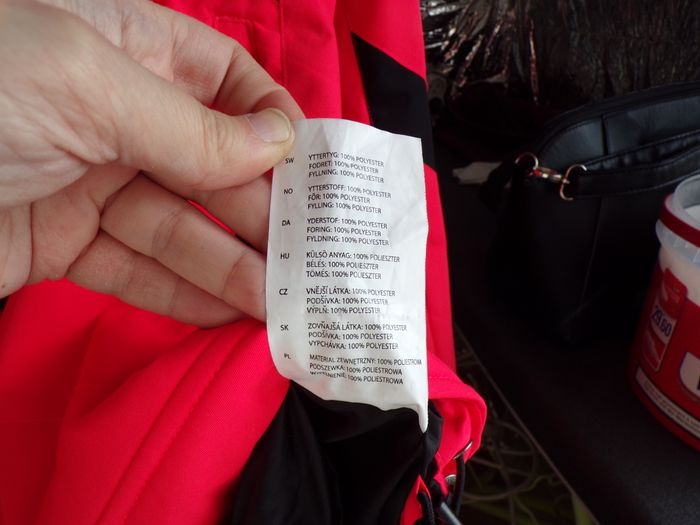 Blouson de ski rose noir Rehall taille XL neuf - photo numéro 4