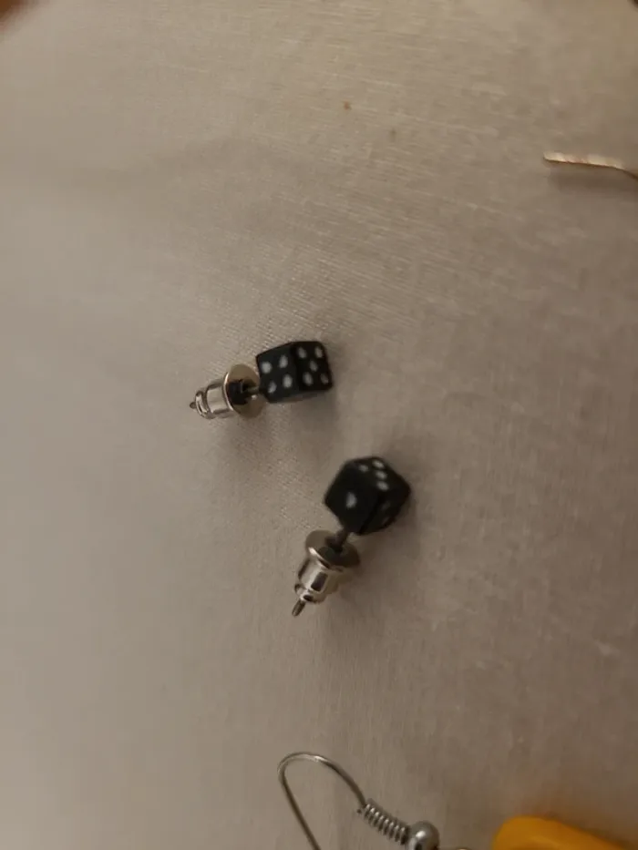 Lot de 7 paires de boucles d'oreilles rigolotes - photo numéro 5