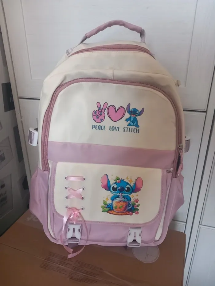 Sac à dos / cartable stitch neuf