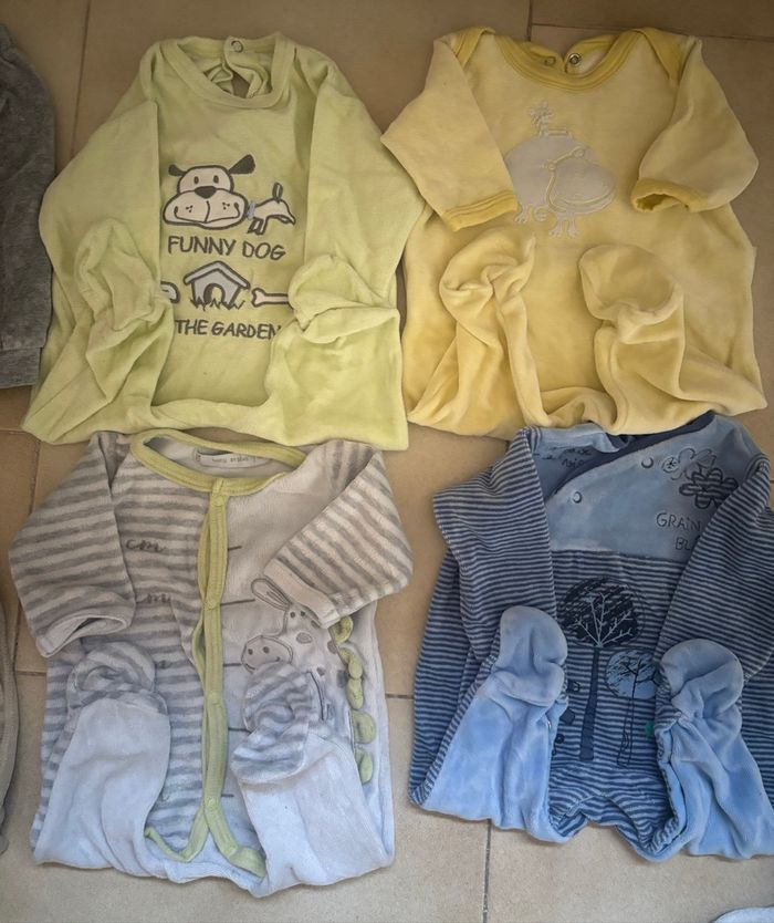 Lot pyjama garçon 1 mois - photo numéro 3