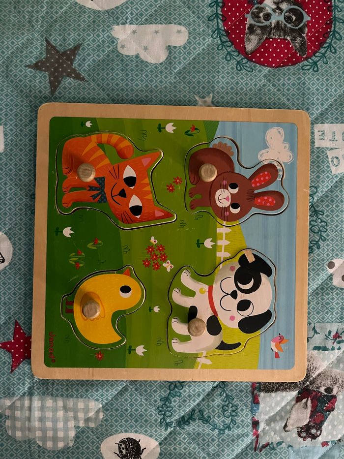 Lot puzzle encastrement - photo numéro 4