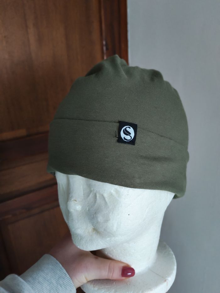 Bonnet vert kaki en coton neuf Stark Soul - photo numéro 4