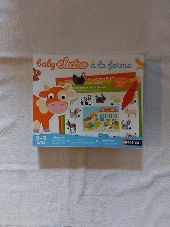 Baby electro ferme stylo sonore nathan