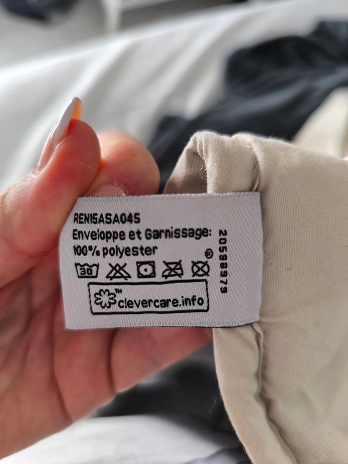 Couverture matelassée une personne 90 x 190 - photo numéro 3