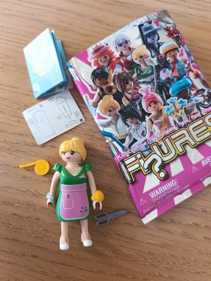 Playmobil personnage couturière neuf