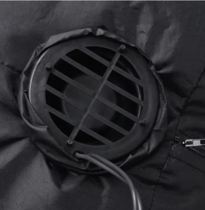 Neuf Père Noël Gonflable avec LED et canne en bonbon - photo numéro 4