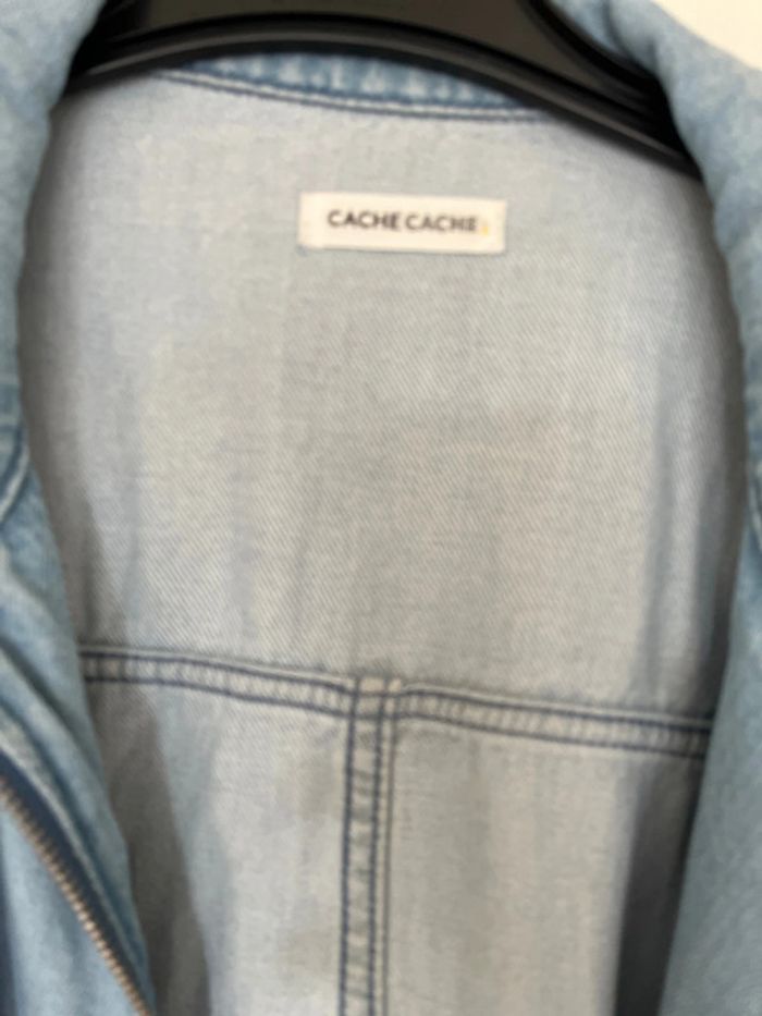 Veste en jean over size - photo numéro 7