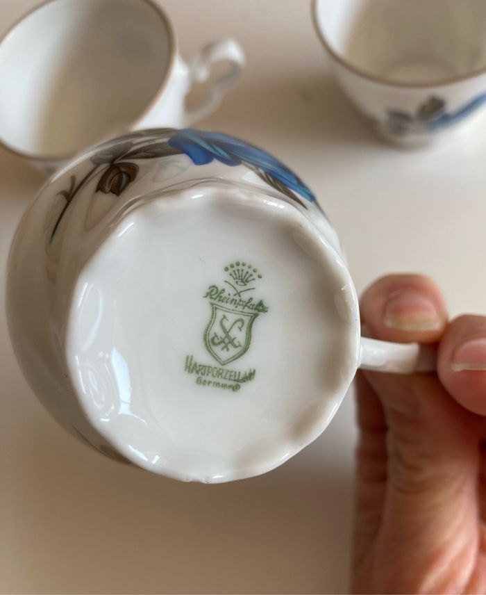 Tasses en porcelaine - photo numéro 3