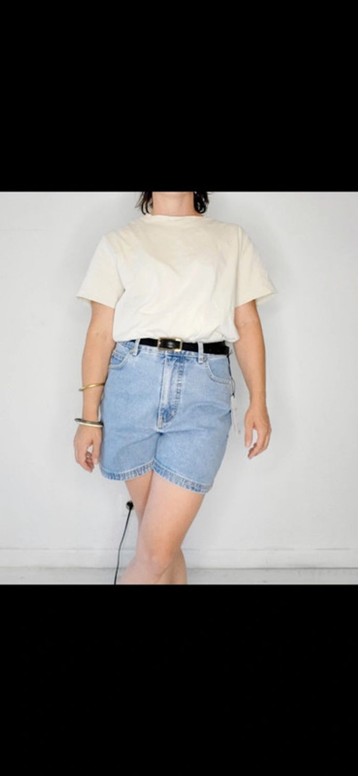Short jean taille haute RVCA T.36