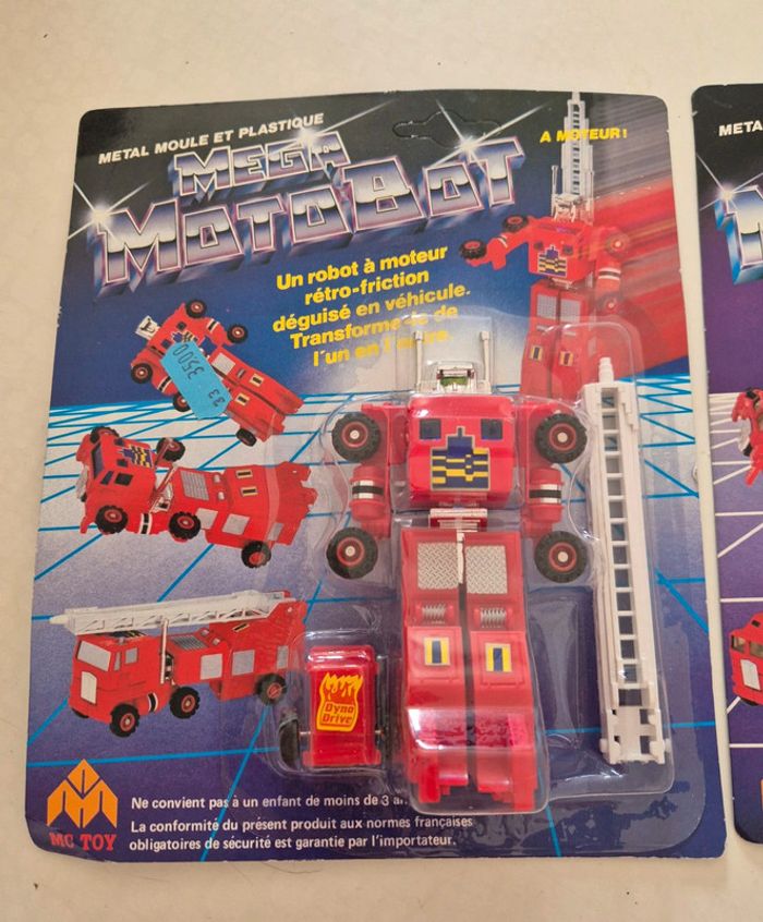 Lot 2 mega motobot mc toy - photo numéro 2