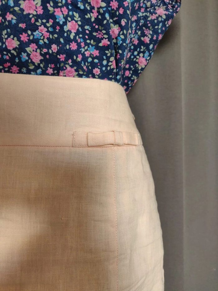 Jupe droite Jacqueline Riu rose saumon - photo numéro 6