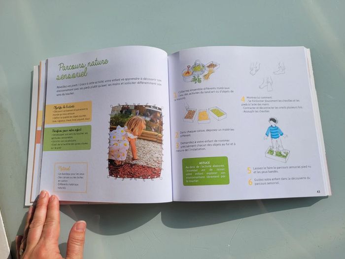 Livre les 5 Sens, 50 activités Montessori pour découvrir le monde autrement - photo numéro 12