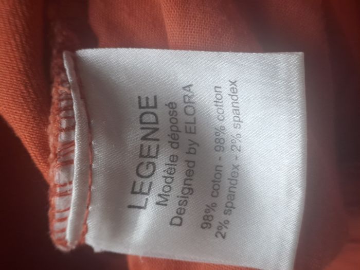 Jean Orange Elora Taille 38 - photo numéro 6