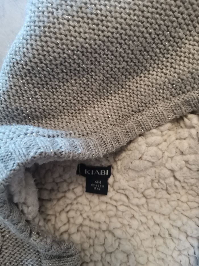 Gilet Kiabi bébé mixte 6 mois - photo numéro 5