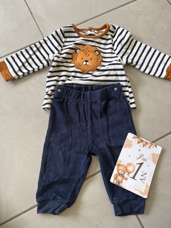 Pyjama 2 pièces 12 mois