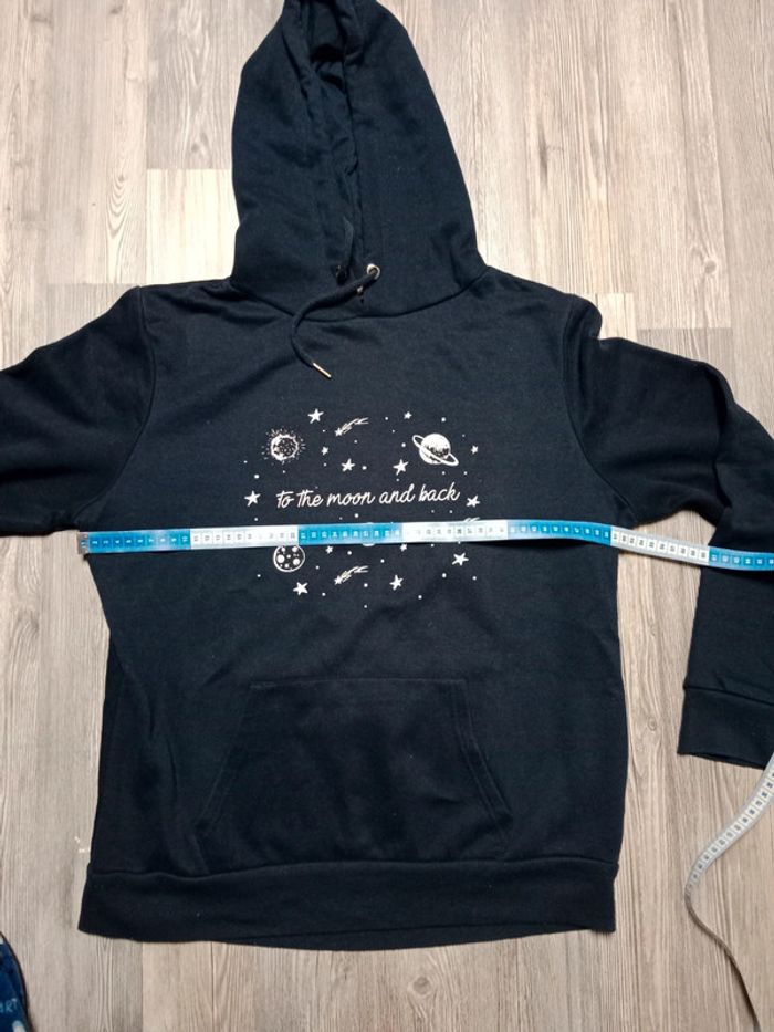 Sweat à capuche T38/ 14 ans - photo numéro 4