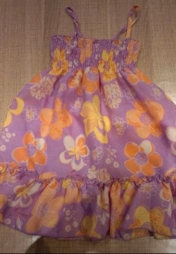 Jolie robe a fleurs graine de rêve 12 mois