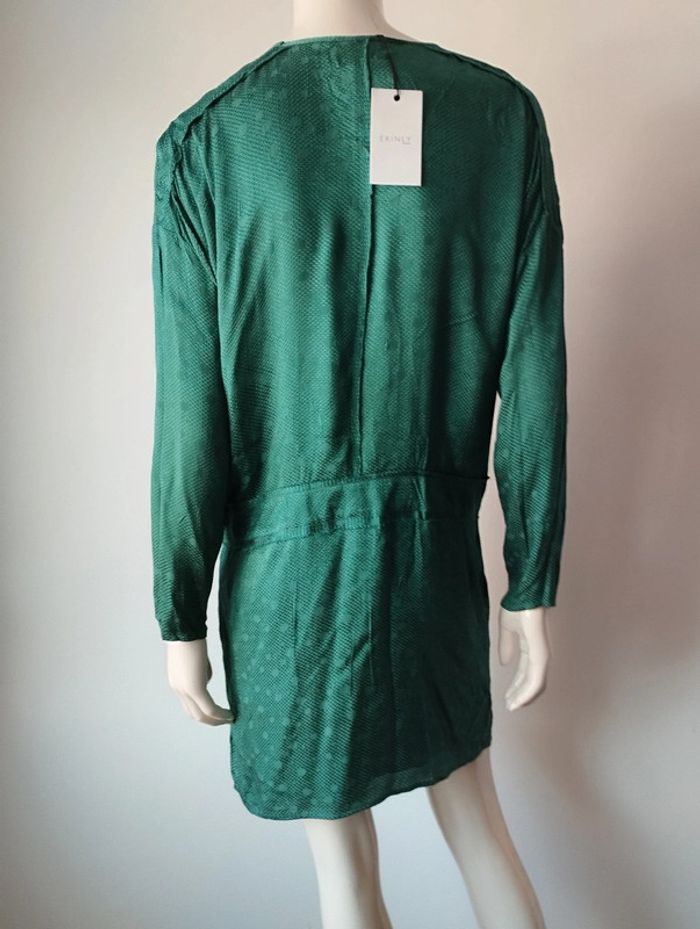 Robe Erinly couleur Émeraude taille 38 - photo numéro 4