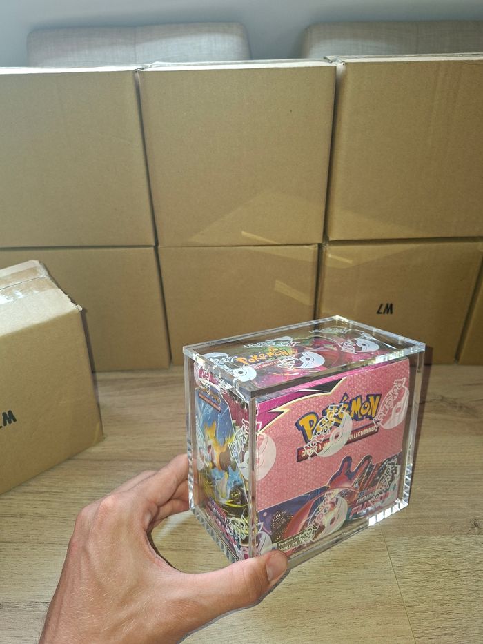 Lot de 10 acryliques aimantée épaisse pour Display 36 boosters Pokémon anti uv 8mm - photo numéro 4
