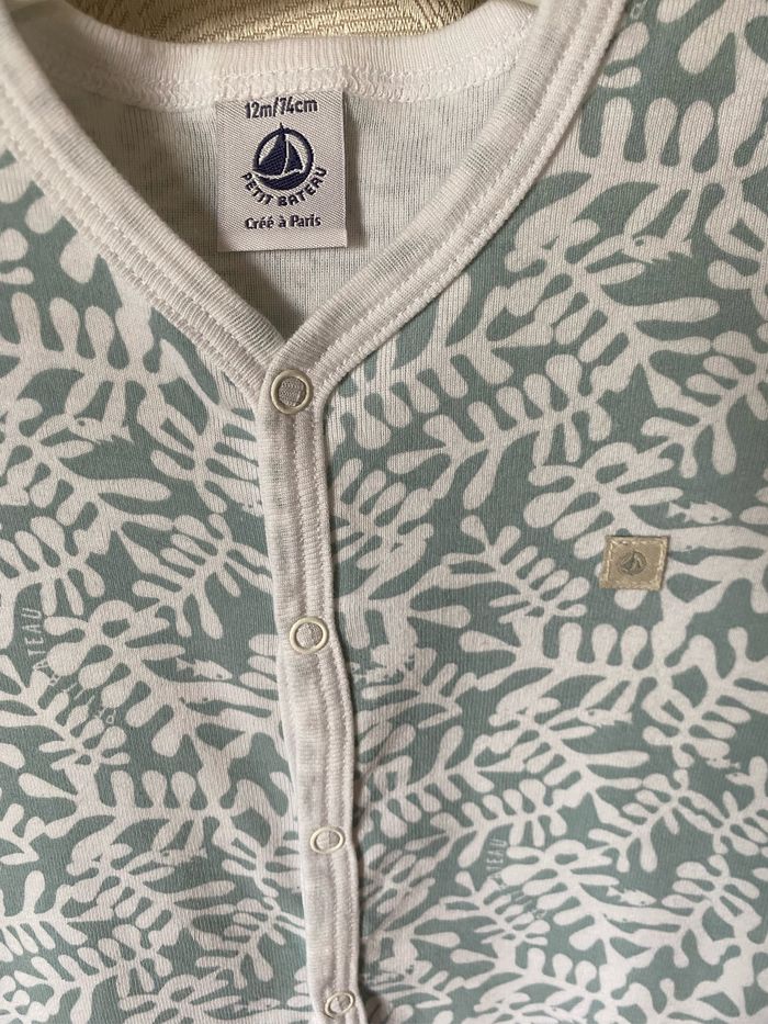 Combi court feuillage 12 mois Petit bateau - photo numéro 2